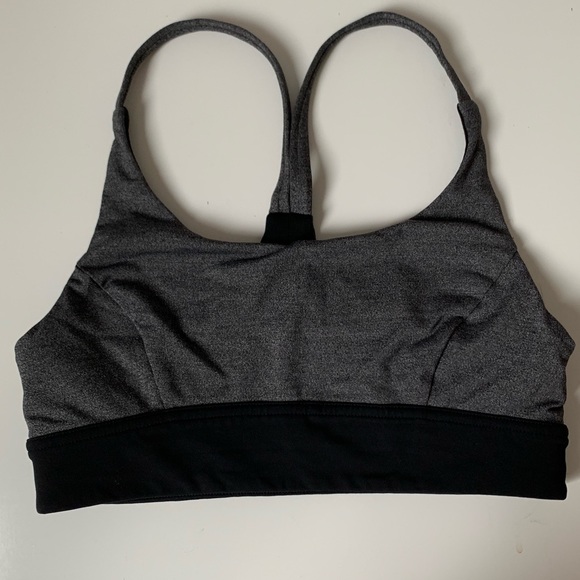 lululemon athletica Tops - Lululemon sports bra black and grey